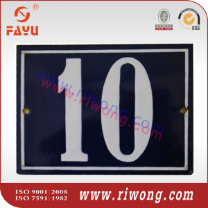 Door Number Plate