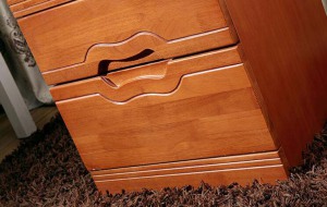 Solid Wooden Drawers Cabinet Modern Nightstand (M-X2079)