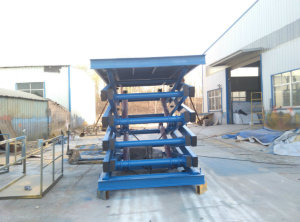 Fixed Hydraulic Scissor Cargo Lift Platform