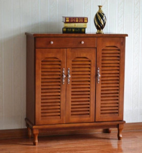 Solid Wood Porch Ark Cabinet with High Quality (M-X3026)