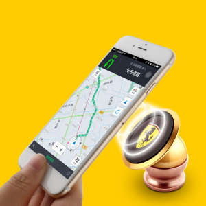 360 Degree Rotating Magnetic Car Phone Holder Safe for Driving